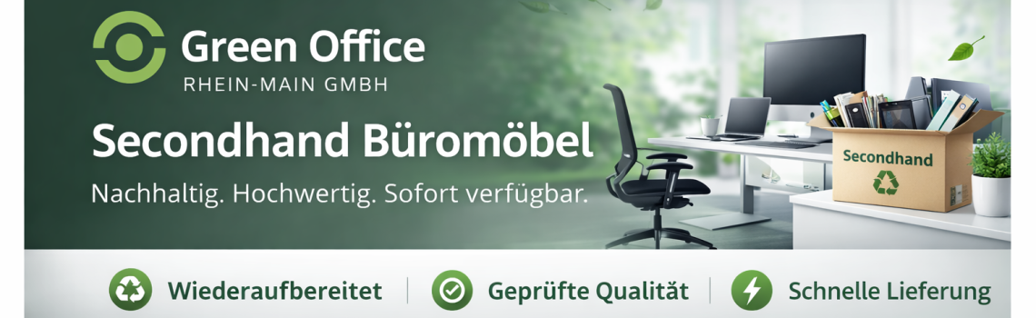 Green Office Rhein-Main – Secondhand Büromöbel & Büroeinrichtung